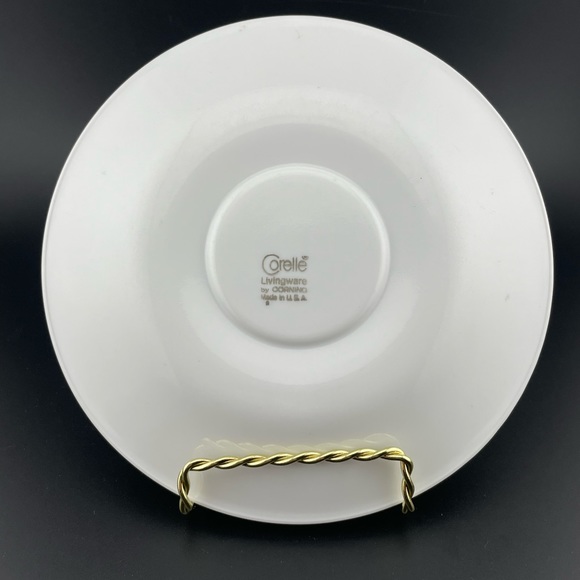 Vintage Saucers, Butterfly Gold from Corelle by Corning, Set of 3 - Picture 2 of 5